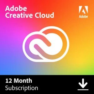 Adobe Creative Cloud Individual 100GB  - 1 Year - PC/MAC